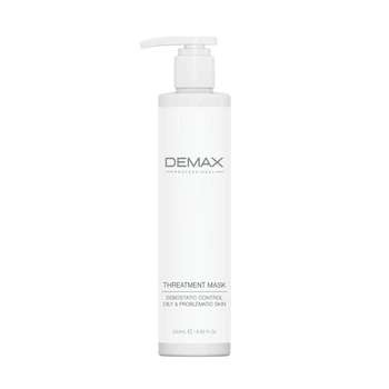 Сужающая поры маска Каолин и Травы Demax Threatment Mask Sebostatic Control Oily & Problematic Skin 250 мл