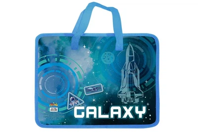 Папка пластиковая с текстильными ручками KIDIS, «Galaxy» 13090