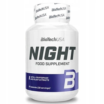 Натуральная добавка для спорта Biotech Night 60 caps