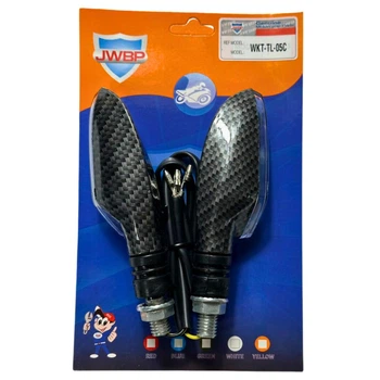 Повороты диодные LED карбон WKT/TL-05C JWBP