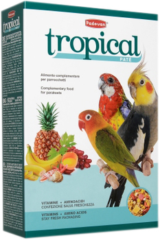 Дополнительный мягкий корм для средних попугаев Padovan Tropical Pate 700 г (PP00090)