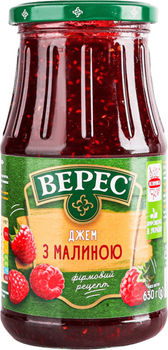 Джем Верес с малиной 630 г (4823105405206)