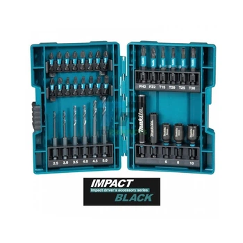 Набор бит и свёрл (33 предмета) Makita Impact Black B-66896