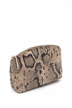 Косметичка женская из натуральной кожи ARTiS Bags 1233 303 бежевая на молнии