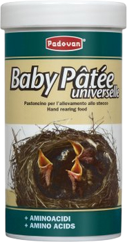 Полнорационный корм для птенцов зерноядных птиц Padovan Baby Patte Universelle 100 г (PP00438)