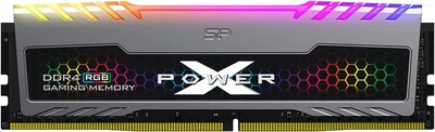 Оперативная память DDR4 16 Gb (3200 MHz) Silicon Power XPOWER Turbine RGB (SP016GXLZU320BSB)