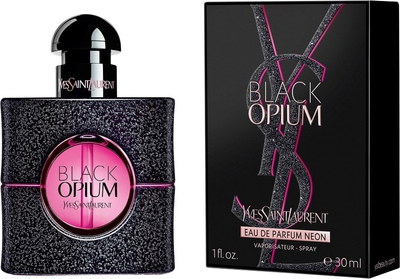 Woda perfumowana damska Yves Saint Laurent Black Opium Neon 30 ml (3614272824966)