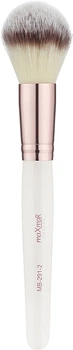 Кисть для румян, бронзера и контуринга, MB-291-02, белая - MaxMar (1277201-27061710)