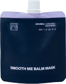 Пом’якшувальна бальзам-маска для пористого та неслухняного волосся - Natureal Smooth Me Balm Mask 250ml (1404544-31022351)