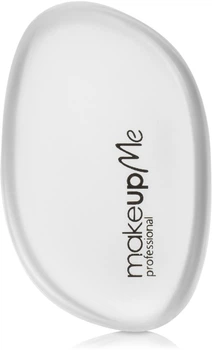 Силиконовый спонж для макияжа овальной формы, белый - Make Up Me Siliconepro (394801-27061020)