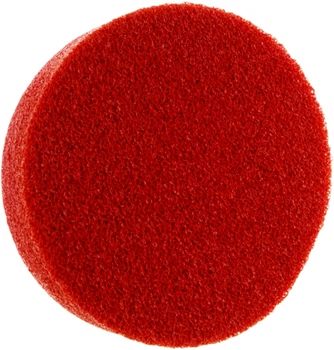 Спонж для макияжа косметический, красный круглый, S-070 - Zauber (221083-27072148)