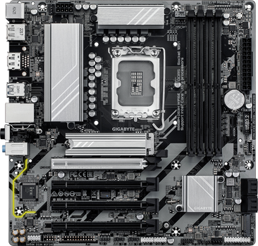 Материнская плата Gigabyte B860M DS3H WIFI6E (s1851, Intel B860, PCI-Ex16)