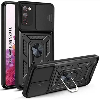 Протиударний броньований чохол із захистом камери для Samsung Galaxy S20 FE Armor Case Keysion S20FE black