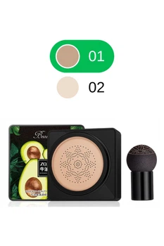 Кушон для обличчя з екстрактом авокадо Zozu Avocado Beauty Cream Cushion (01 - Бежевий натуральний), 20 мл
