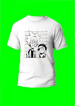 Футболка YOUstyle Рик и Морти (Rick and Morty) 1061 White
