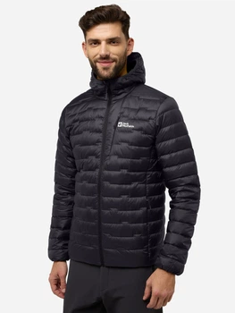 Пуховик короткий чоловічий Jack Wolfskin Passamani Down Hoody M A61831_6350 XL Темно-сірий (4064886341004)