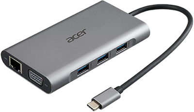 Док-станція Acer USB Type-C 10 в 1 (HP.DSCAB.002)