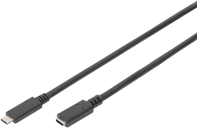 Kabel przedłużający Digitus USB-C to USB-C Gen2 0.7 m (AK-300210-007-S)