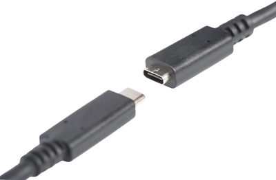 Kabel przedłużający Digitus USB-C to USB-C Gen2 0.7 m (AK-300210-007-S)