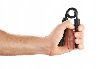 Кистевой эспандер ножницы HandGrip Pro 159 кг черный (ручной пружинный тренажер с нагрузкой 350 lb) WLS160R