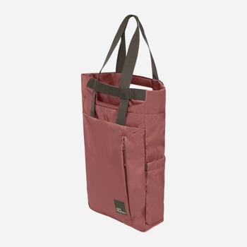 Рюкзак спортивний тканинний 23 л вміщує формат А4 Jack Wolfskin Eve A64014-J0127 Рожева (4064886444262)