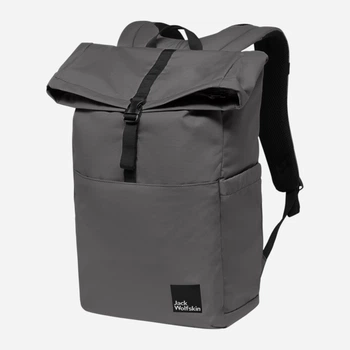 Рюкзак спортивний тканинний 20 л вміщує формат А4 Jack Wolfskin Island A64015-6945 Сірий (4064886444255)