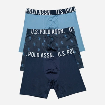 Набір трусів боксерів чоловічих U.S. Polo Assn USM243PB63-0000A(Assorted 2) M 3 шт Асорті (USM243PB63-0000A(Assorted 2)_M)