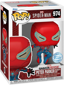 Figurka Funko Pop! Comics Games Marvel Spider Man 1 Peter Parker Velocity Suit 76676 (889698766760)