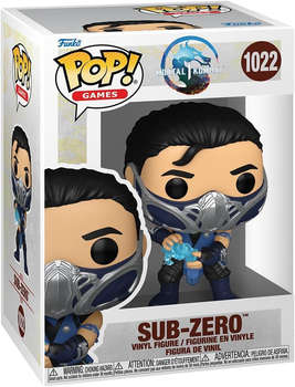 Figurka Funko Pop! Mortal Kombat Game Franchise MK1 Sub Zero 80275 (889698802758)