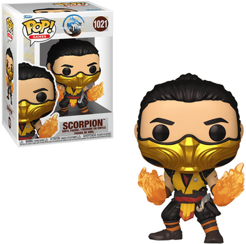 Figurka Funko Pop! Mortal Kombat Game Franchise MK1 Scorpion 80274 (889698802741)