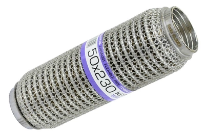 Гофра глушителя 50х230 (interlock) (КОЛЬЧУГА) "EuroEx"