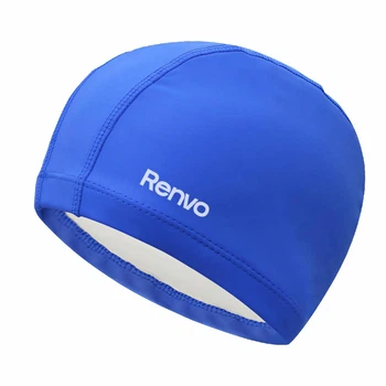 Шапочка для плавания Renvo Kerio Salar взрослый синий для бассейна (2SC400-04)