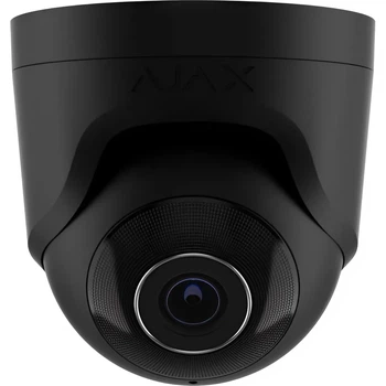 Камера відеоспостереження з мікрофоном Ajax TurretCam 2.8 мм захист IP65 IK08 8 Мп Чорний (99-00017176)