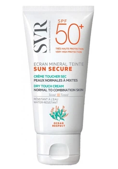 Солнцезащитный крем с тоном для нормальной и комбинированой кожи SVR Sun Secure Ecran Mineral Teinte Cream SPF50+ 60 г