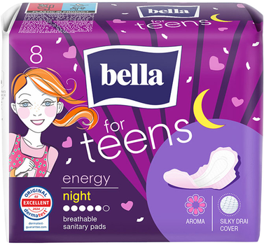 Прокладки гігієнічні Bella for Teens Energy Night 8 шт (5900516713348)