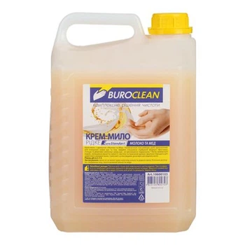 Крем-мило 5л Молоко та мед BUROCLEAN (10600103)