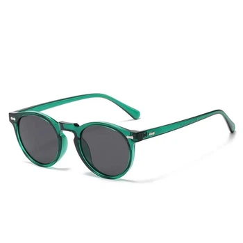 Сонцезахисні окуляри поляризаційні ретро Zolman C 03 Green/Grey