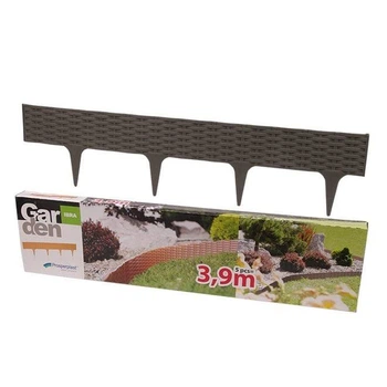 Бордюр садовый Garden Border серый 3.9 м 90201