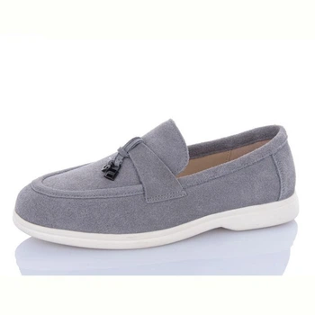 Лоферы HENGJI 336-2 grey Серый 41 26см