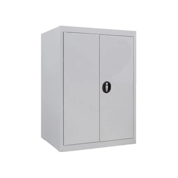 Бухгалтерский шкаф для документов Levmetal ШБМ-09 с ригельным замком 900x600x500х0,7 мм с 2 полками из стали Светло-серый (117-119-000004613)