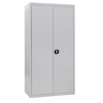 Бухгалтерский шкаф для документов Levmetal ШБМ-18 с ригельным замком 1800x900x390х0,5 мм с 4 полками из стали Светло-серый (117-119-000003744)