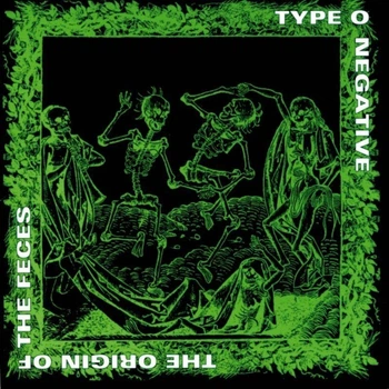 Виниловая пластинка Type O Negative - The Origin of the Feces (2LP), 30th Anniversary, Green & Black