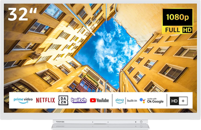 Телевизор 32" Toshiba 32LK3C64DAY / Full HD / 50 Гц / LCD / Smart TV / Wi-Fi / Bluetooth / T2 Б/В