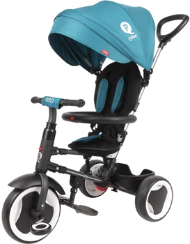 Велосипед дитячий Qplay RITO Rubber Складаний Триколісний Green (S380-2GreenRubber)