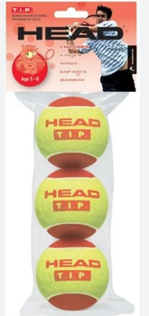 Мячи для тенниса Head TIP Red 3B