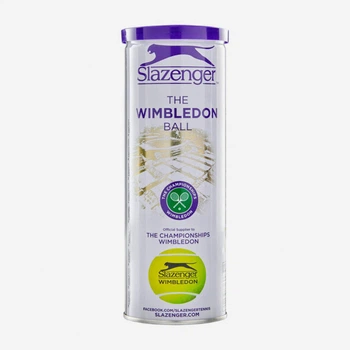 Мячи тенисные Slazenger Wimbledon Ultra-Vis + Hydroguard 3B (3 шт.)