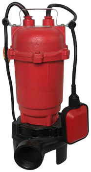 Насос фекальний Optima WQD 10-15DF, 10000 л/год, вис. 15м, глиб. 5м, кабель 12м, 1.3кВт, 230В (12093)