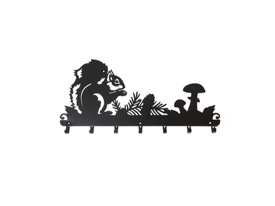 Вешалка для одежды и аксессуаров Белка, 7 крючков, ширина основания для крючков 80см