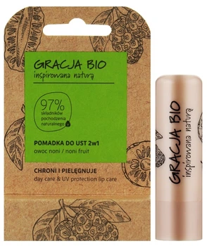 Бальзам для губ Gracia BIO 2 в 1 Ноні 5 г (5900793043916)