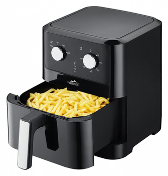 Мультипечь Monte мт-2701, Black, 1500w, 6л, управление механическое, таймер, антипригарное покрытие чаши, 80-200 c, съемная решетка-гриль, защита от перегрева